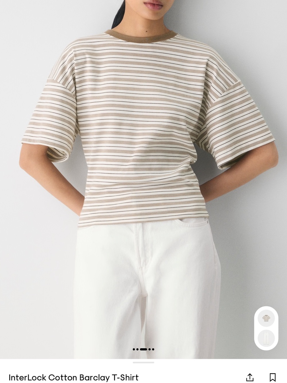 Cotton Barclay Striped T-Shirt